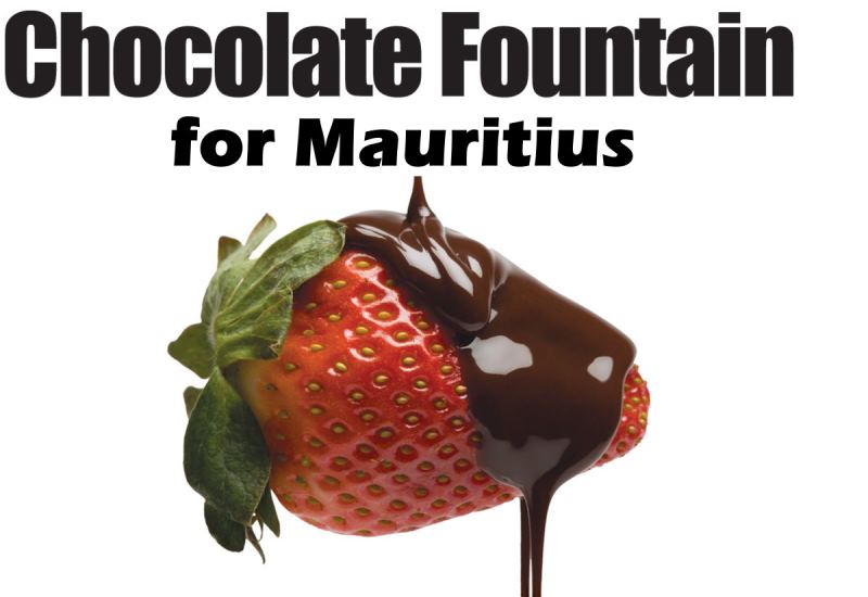 Rent your Chocolate Fountain, X-klusiv.com Mauritius